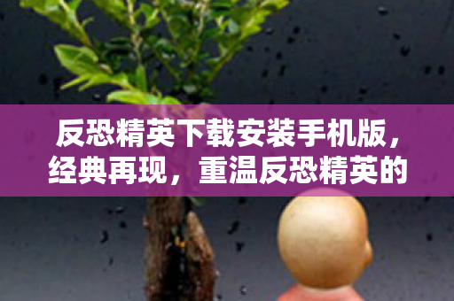 反恐精英下载安装手机版，经典再现，重温反恐精英的经典瞬间