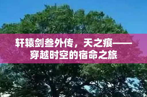 轩辕剑叁外传，天之痕——穿越时空的宿命之旅