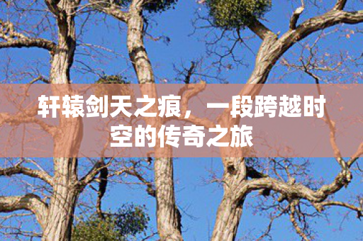 轩辕剑天之痕，一段跨越时空的传奇之旅