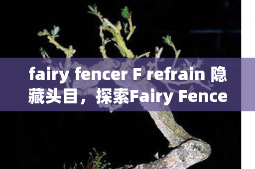 fairy fencer F refrain 隐藏头目，探索Fairy Fencer F的世界，一场梦幻般的剑舞盛宴