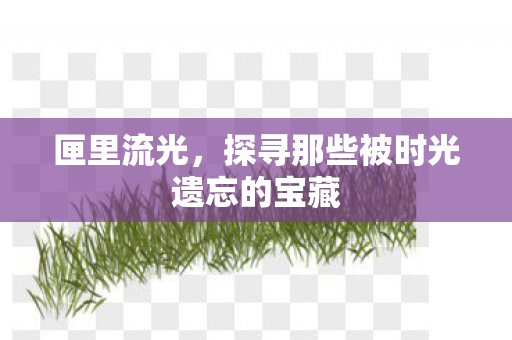 匣里流光,探寻那些被时光遗忘的宝藏 匣里流光,探寻那些被时光遗忘的宝藏