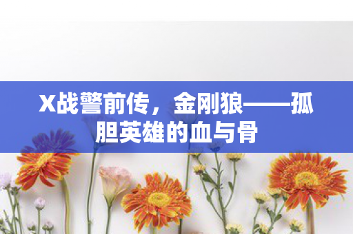 X战警前传，金刚狼——孤胆英雄的血与骨