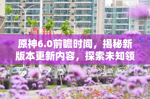 原神6.0前瞻时间，揭秘新版本更新内容，探索未知领域！