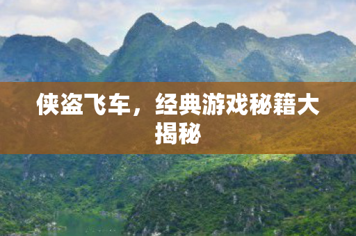 经典游戏秘籍大揭秘图片