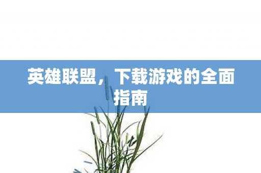 下载游戏的全面指南图片