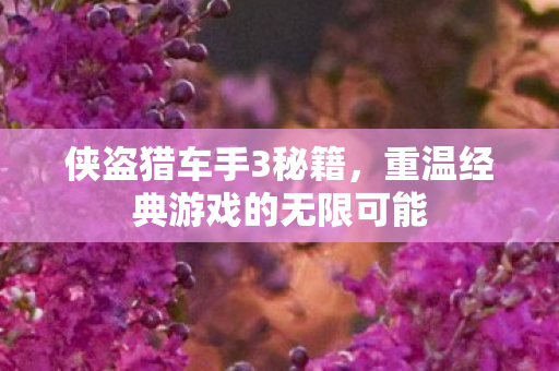 重温经典游戏的无限可能图片