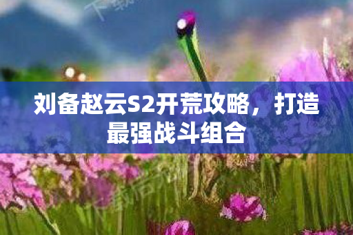 刘备赵云S2开荒攻略,打造最强战斗组合 刘备赵云S2开荒攻略,打造最强战斗组合