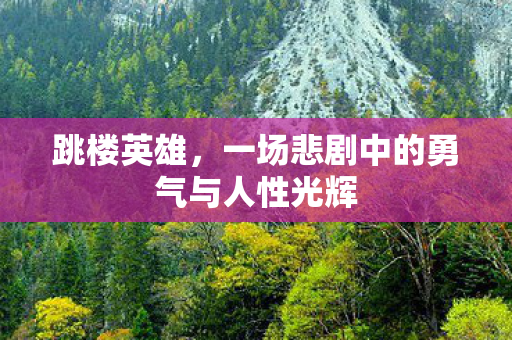 跳楼英雄，一场悲剧中的勇气与人性光辉