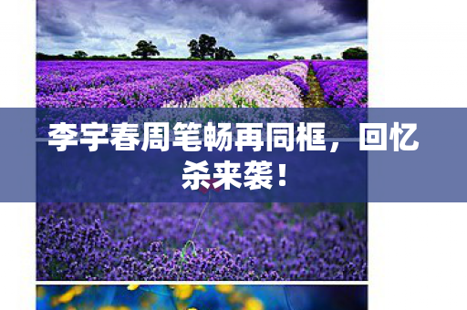 李宇春周笔畅再同框,回忆杀来袭! 李宇春周笔畅再同框,回忆杀来袭!