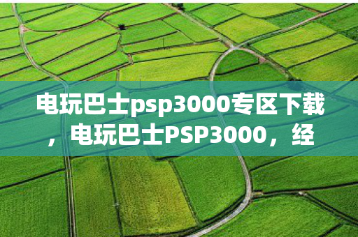 电玩巴士psp3000专区下载,电玩巴士PSP3000,经典游戏机背后的故事 电玩巴士psp3000专区下载,电玩巴士PSP3000,经典游戏机背后的故事