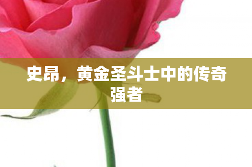 史昂，黄金圣斗士中的传奇强者