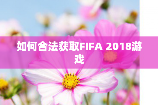 如何合法获取FIFA 2018游戏