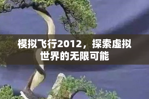 模拟飞行2012，探索虚拟世界的无限可能