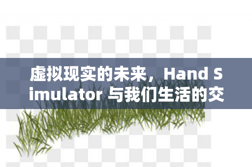 虚拟现实的未来，Hand Simulator 与我们生活的交汇