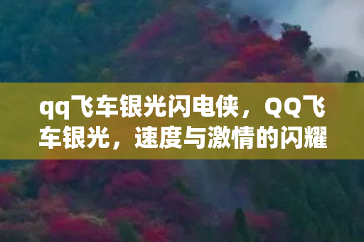 qq飞车银光闪电侠，QQ飞车银光，速度与激情的闪耀之旅