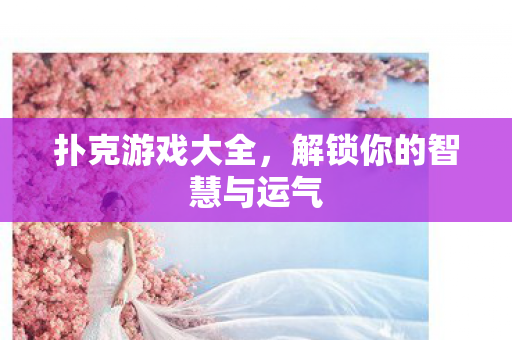 扑克游戏大全，解锁你的智慧与运气