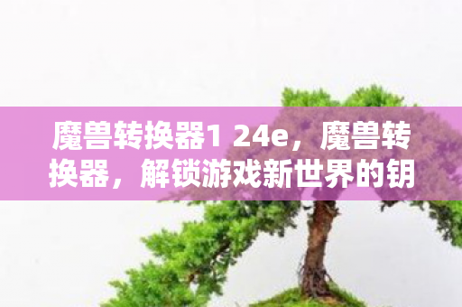 魔兽转换器1 24e，魔兽转换器，解锁游戏新世界的钥匙