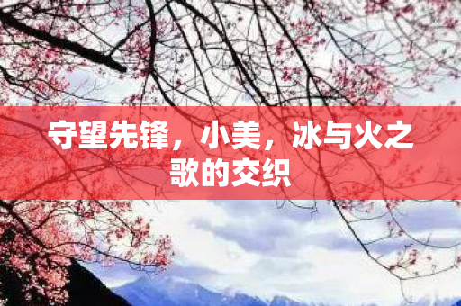 守望先锋，小美，冰与火之歌的交织