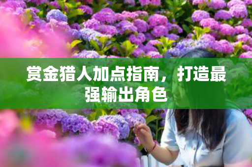 赏金猎人加点指南，打造最强输出角色