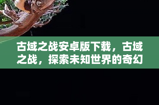 古域之战安卓版下载,古域之战,探索未知世界的奇幻旅程 古域之战安卓版下载,古域之战,探索未知世界的奇幻旅程