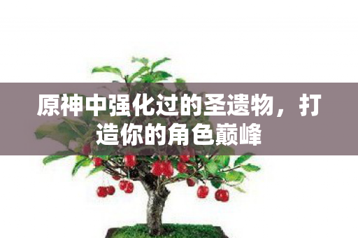 原神中强化过的圣遗物，打造你的角色巅峰