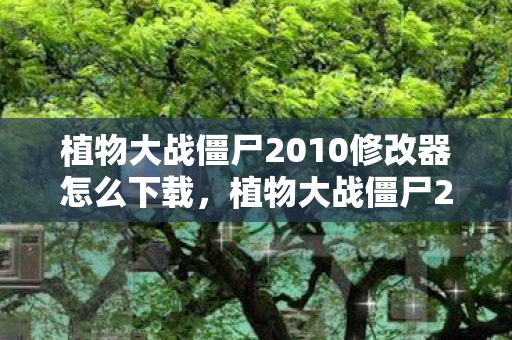 植物大战僵尸2010修改器怎么下载，植物大战僵尸2010年度版修改器，解锁无限乐趣的必备神器
