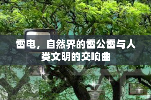 雷电，自然界的雷公雷与人类文明的交响曲