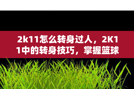 2k11怎么转身过人，2K11中的转身技巧，掌握篮球游戏精髓的必备技能