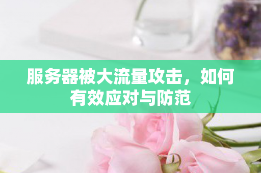 服务器被大流量攻击图片