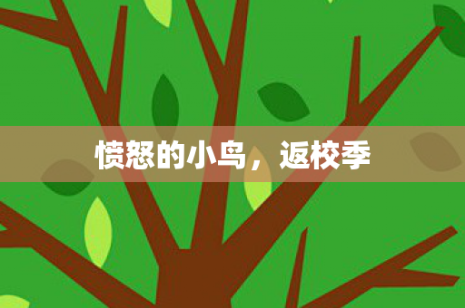 愤怒的小鸟，返校季