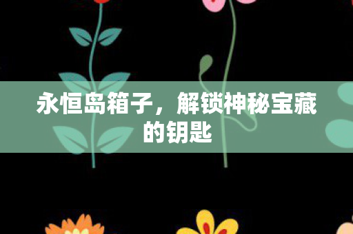永恒岛箱子，解锁神秘宝藏的钥匙