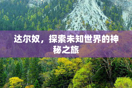 达尔奴，探索未知世界的神秘之旅