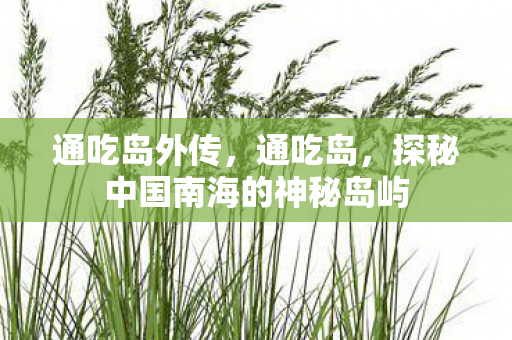 通吃岛外传，通吃岛，探秘中国南海的神秘岛屿
