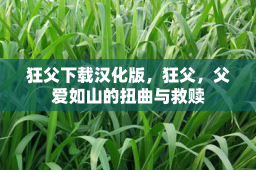 狂父下载汉化版,狂父,父爱如山的扭曲与救赎 狂父下载汉化版,狂父,父爱如山的扭曲与救赎