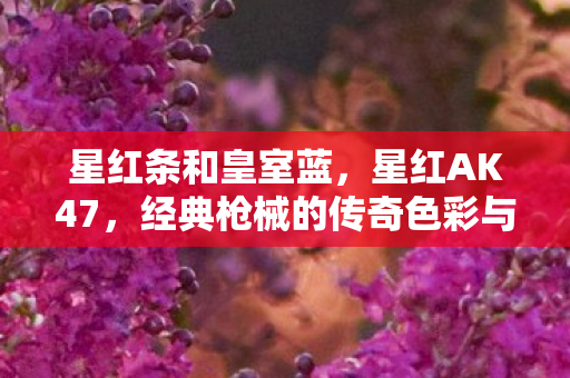 星红条和皇室蓝，星红AK47，经典枪械的传奇色彩与现代科技的融合
