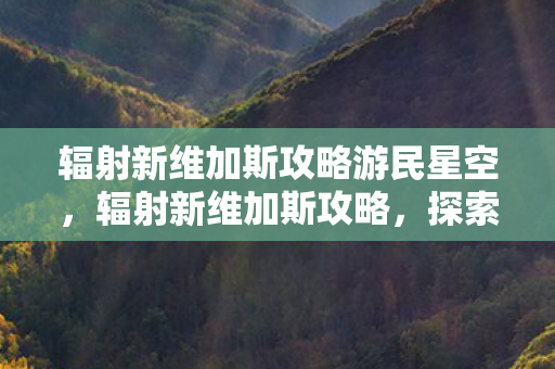 辐射新维加斯攻略游民星空，辐射新维加斯攻略，探索废土，成为传奇
