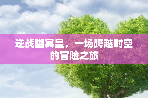 逆战幽冥皇，一场跨越时空的冒险之旅