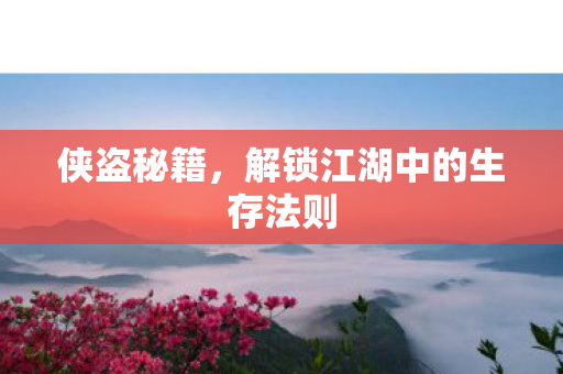 侠盗秘籍，解锁江湖中的生存法则