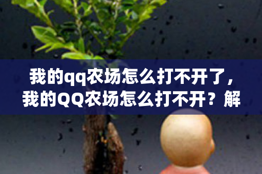 我的qq农场怎么打不开了,我的QQ农场怎么打不开?解决攻略与常见问题解析 我的qq农场怎么打不开了,我的QQ农场怎么打不开?解决攻略与常见问题解析