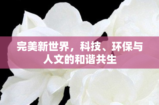 完美新世界，科技、环保与人文的和谐共生