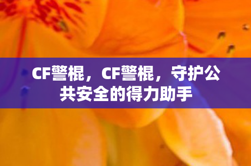 CF警棍，CF警棍，守护公共安全的得力助手