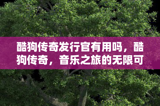 酷狗传奇发行官有用吗,酷狗传奇,音乐之旅的无限可能 酷狗传奇发行官有用吗,酷狗传奇,音乐之旅的无限可能