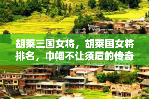 胡莱三国女将,胡莱国女将排名,巾帼不让须眉的传奇 胡莱三国女将,胡莱国女将排名,巾帼不让须眉的传奇