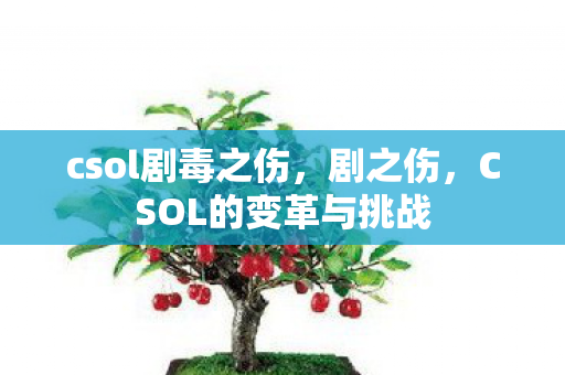 csol剧毒之伤，剧之伤，CSOL的变革与挑战