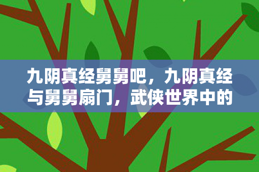 九阴真经舅舅吧，九阴真经与舅舅扇门，武侠世界中的神秘符号