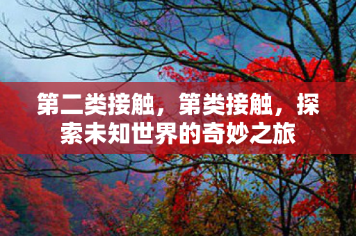 第二类接触，第类接触，探索未知世界的奇妙之旅
