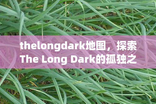 thelongdark地图,探索The Long Dark的孤独之旅,一场关于生存与自我发现的冒险 thelongdark地图,探索The Long Dark的孤独之旅,一场关于生存与自我发现的冒险