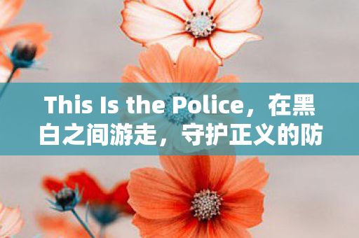 This Is the Police，在黑白之间游走，守护正义的防线