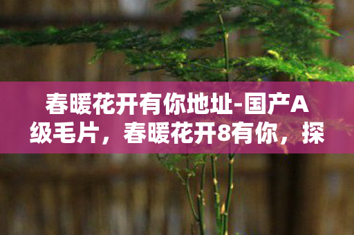 春暖花开有你地址-国产A级毛片,春暖花开8有你,探索春天的浪漫与诗意 春暖花开有你地址-国产A级毛片,春暖花开8有你,探索春天的浪漫与诗意