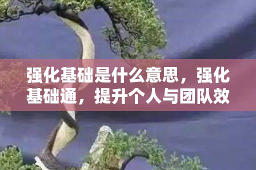 提升个人与团队效能的利器图片